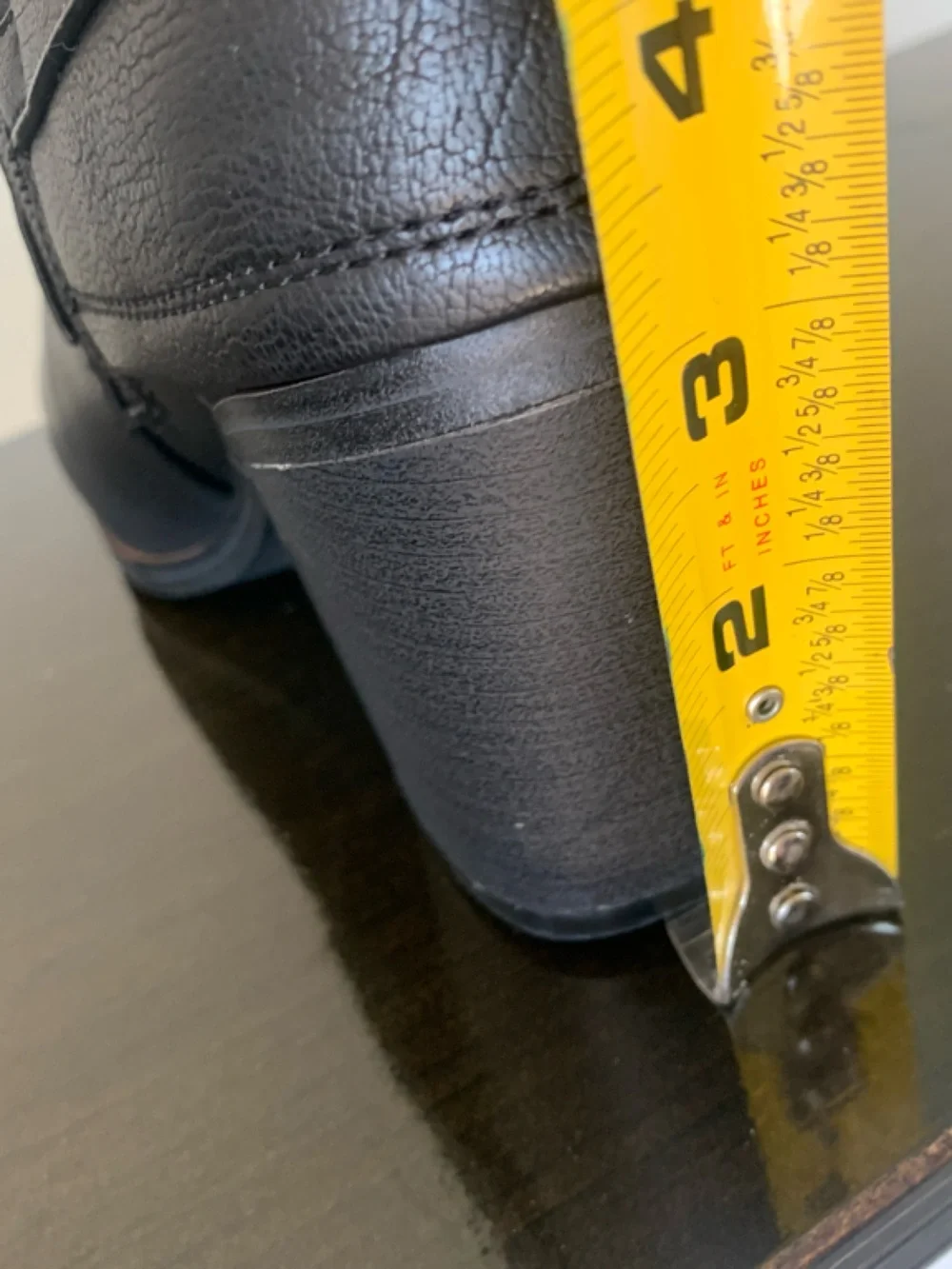 BareTraps Black Kacey Ankle Booties with decorative Side Buckle - Picture 13 of 13
